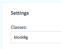 block class