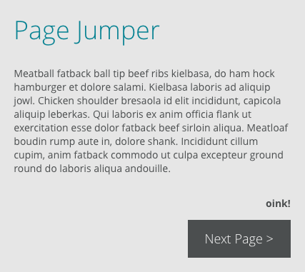 page jumper screenshot